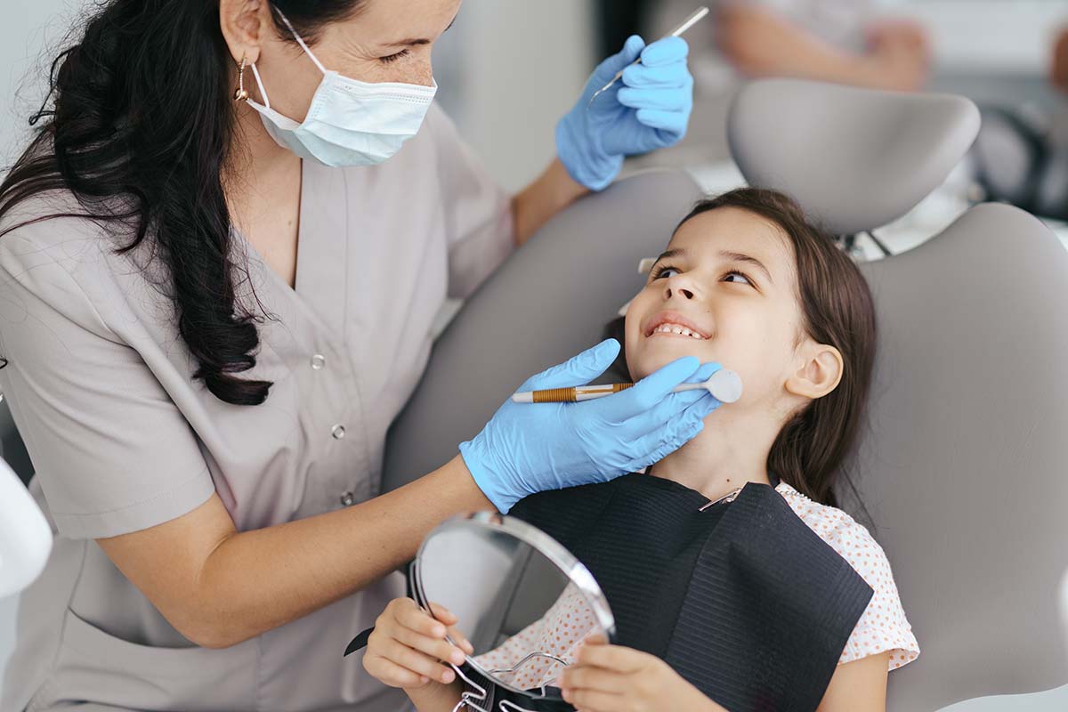 Детский прием стоматолога